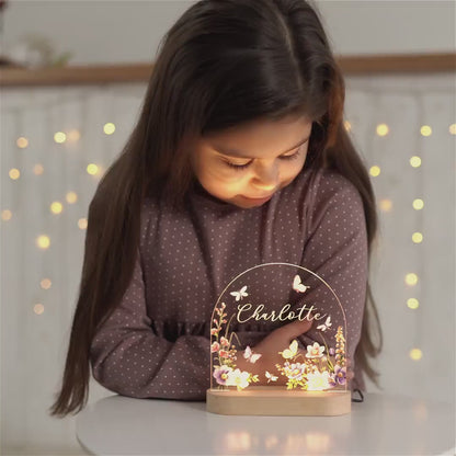 İsimli Bebek Uyku Lambası👶